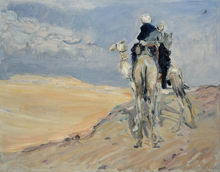 Max Slevogt - Sandstorm in the Libyan Desert - Google Art Project