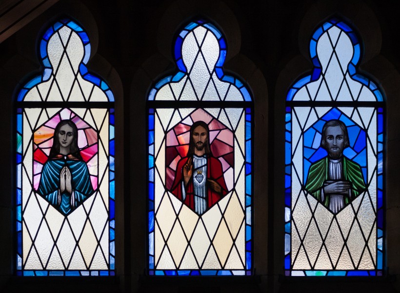 Monaghan Saint Joseph's Church Sacred Heart Window 2016 08 25
