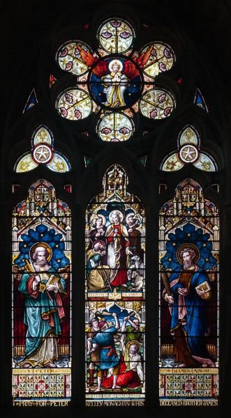 Monaghan Saint Macartan's Cathedral Window Saints Peter and James the Lesser 2013 09 21