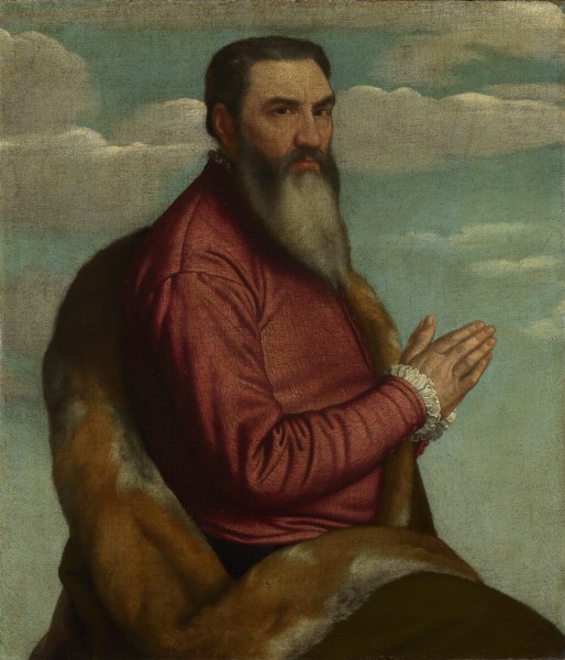 Moretto da Brescia - Praying Man with a Long Beard - Google Art Project