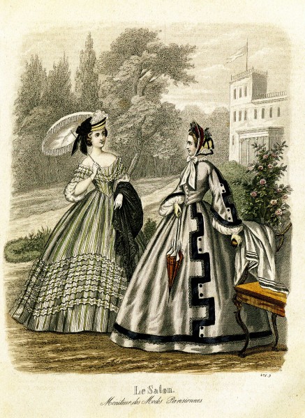 Nyaste journal för damer 1862, illustration nr 11