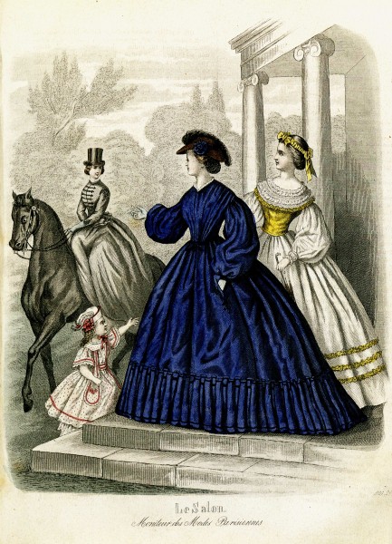 Nyaste journal för damer 1862, illustration nr 16