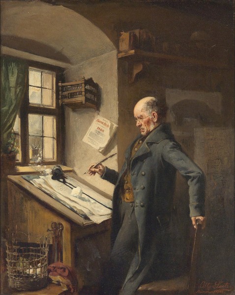Otto Seitz Der Schneeball 1868