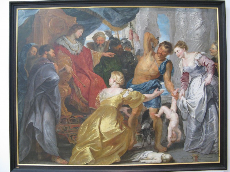 Peter Paul Rubens-The Judgement of Solomon-Statens Museum for Kunst