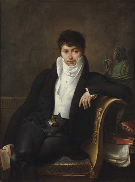 Pierre-Jean-George Cabanis by Blondel (19 c., priv. coll)