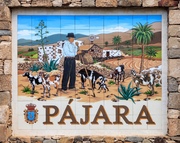 Place-name sign Pájara
