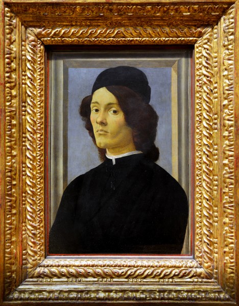 Portrait of a Young Man by Sandro Botticelli - Louvre