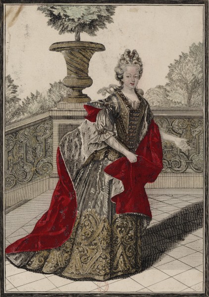 Portrait of Marie Adélaïde of Savoy, Duchess of Burgundy