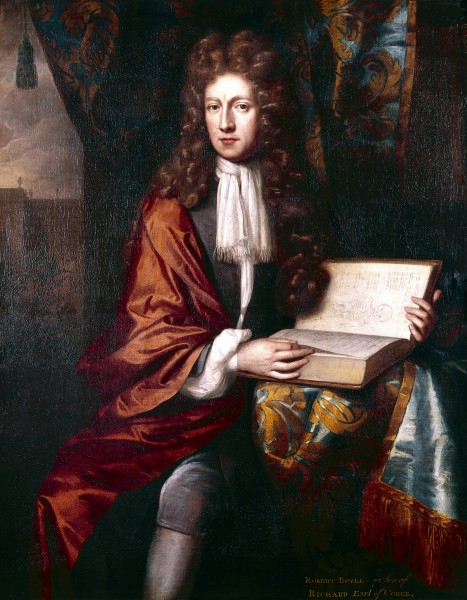 Portrait of The Honourable Robert Boyle (1627 - 1691) Wellcome M0006615