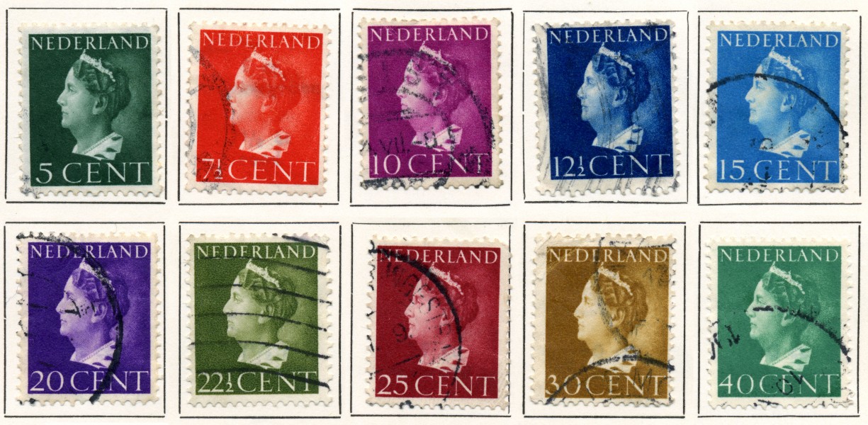 Postzegel NL 1940 nr332-345