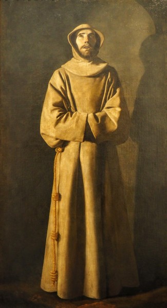 Saint François d'Assise par Francisco de Zurbaran
