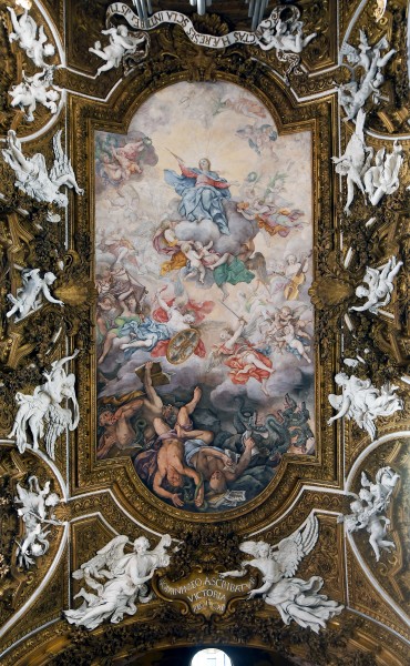 Santa Maria della Vittoria in Roma - Ceiling