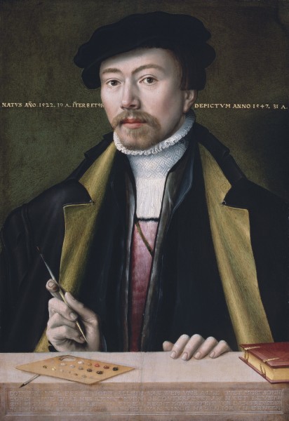 Self portrait, by Ludger Tom Ring the Younger