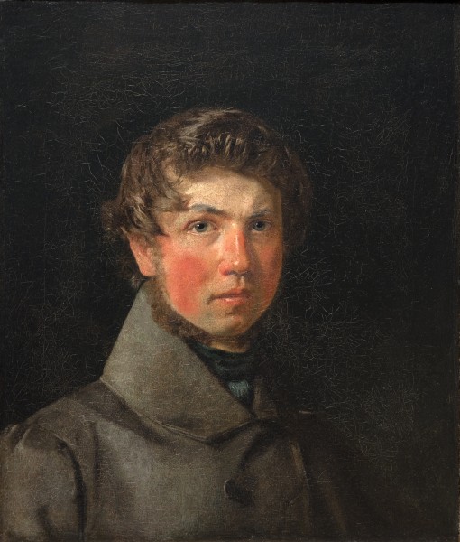 Selvportræt (ca. 1833 by Christen Købke)