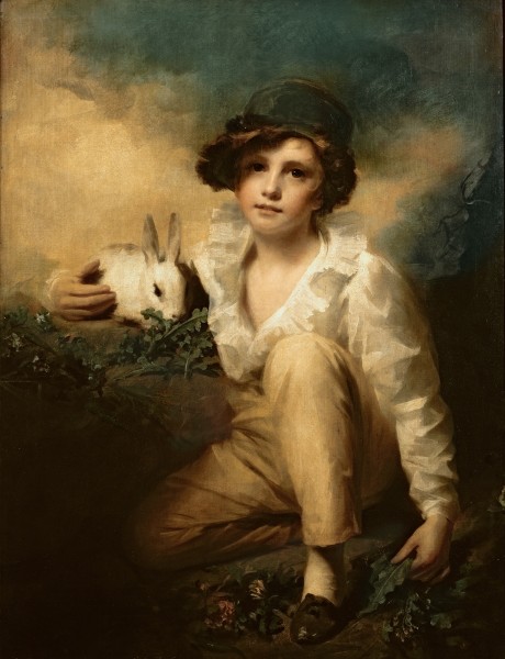 Sir Henry Raeburn - Boy and Rabbit