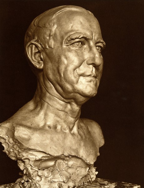Sir Henry Solomon Wellcome. Photograph after a bust by E. Si Wellcome V0027787