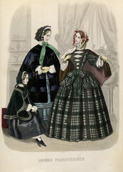 Stockholms mode-journal 1854, illustration nr 8