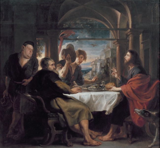 Supper at Emmaus, by Peter Paul Rubens