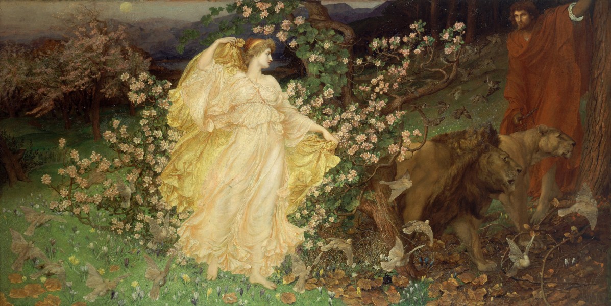 William Blake Richmond - Venus and Anchises - Google Art Project (cropped)