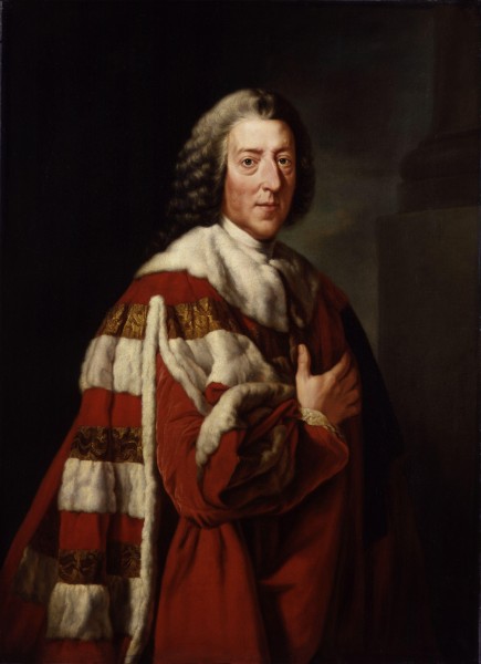 William Pitt, 1st Earl of Chatham by Richard Brompton