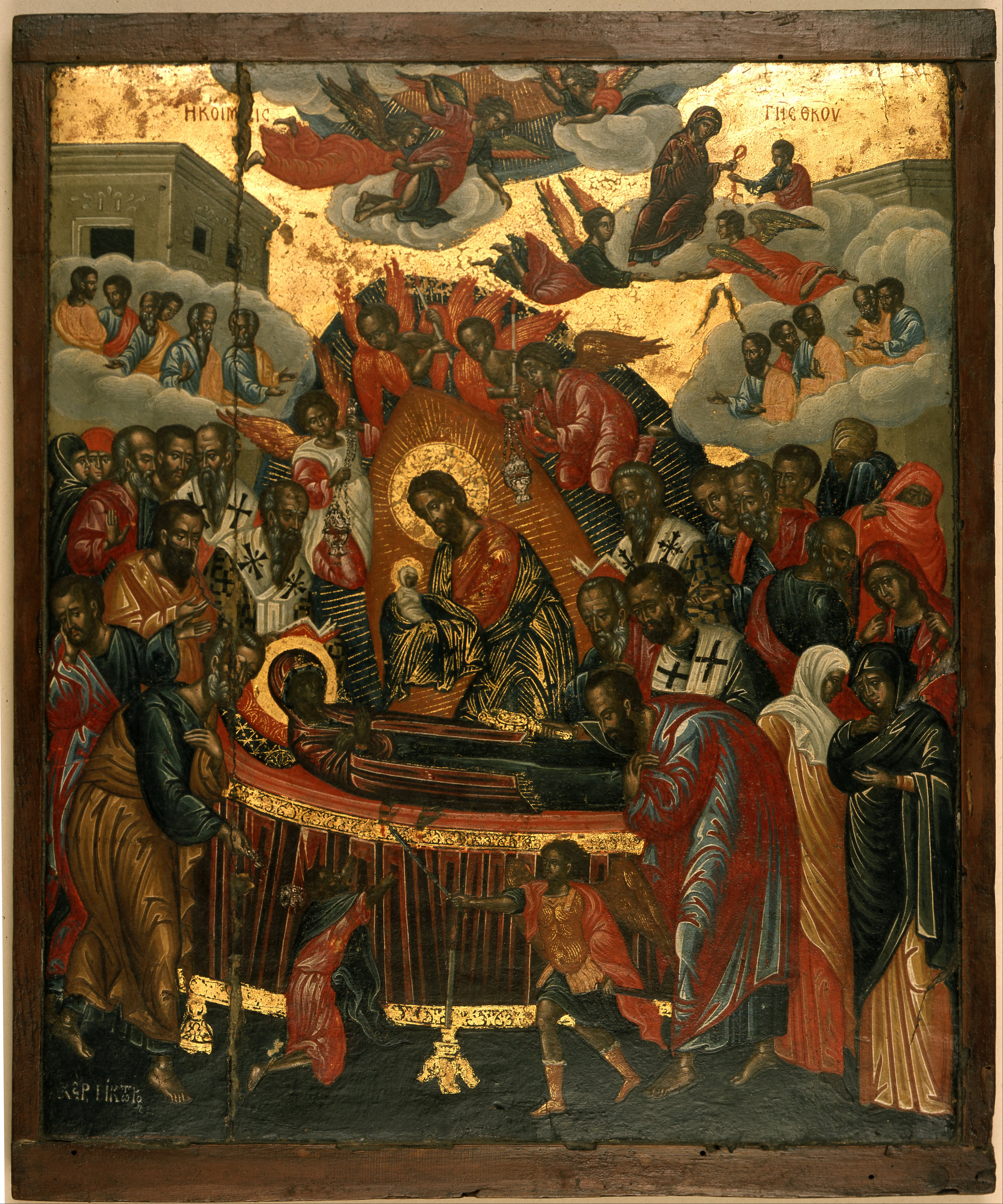 Priest Victor - The Dormition of the Virgin - Google Art Project