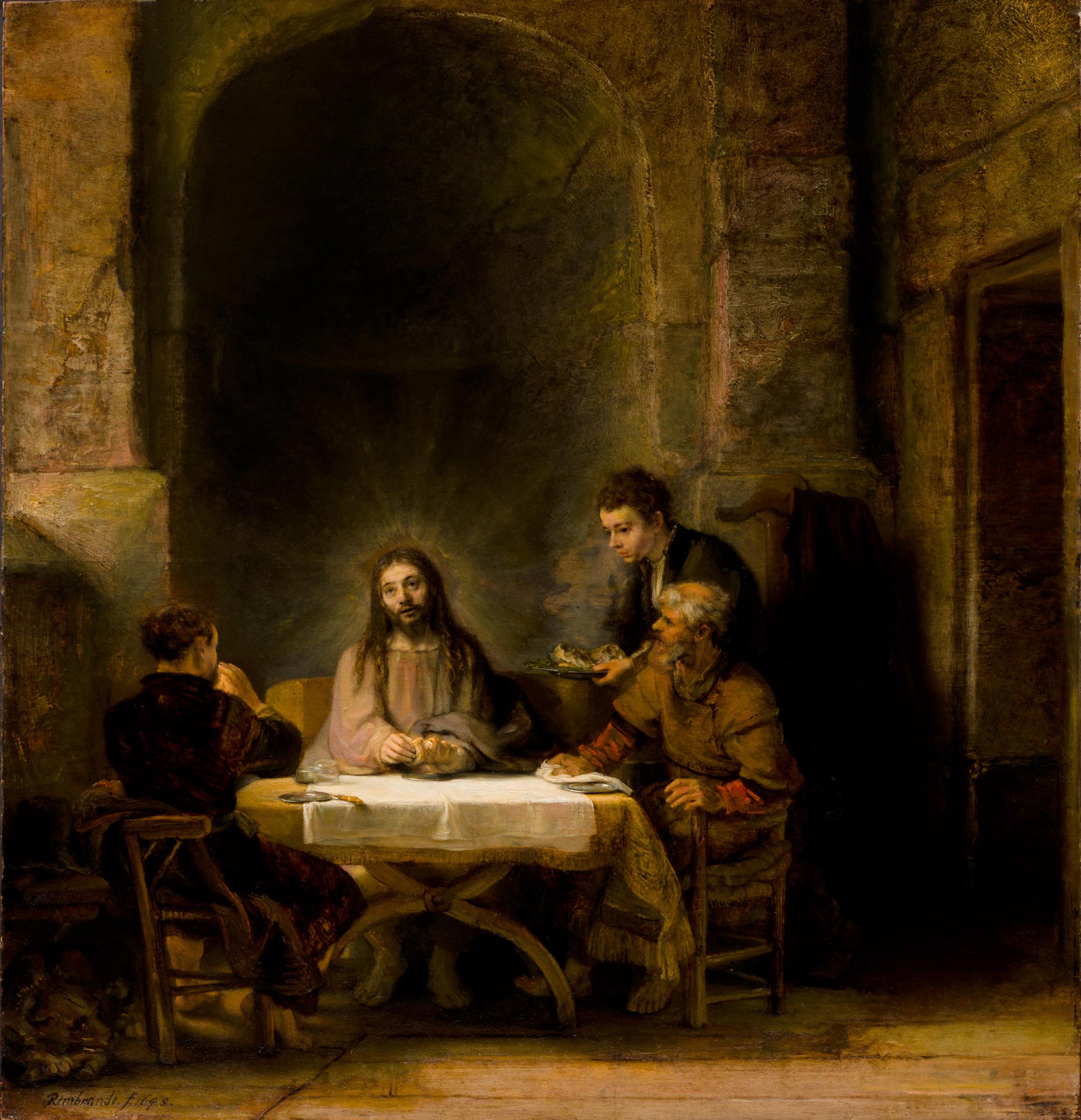 Rembandt The Supper at Emmaus