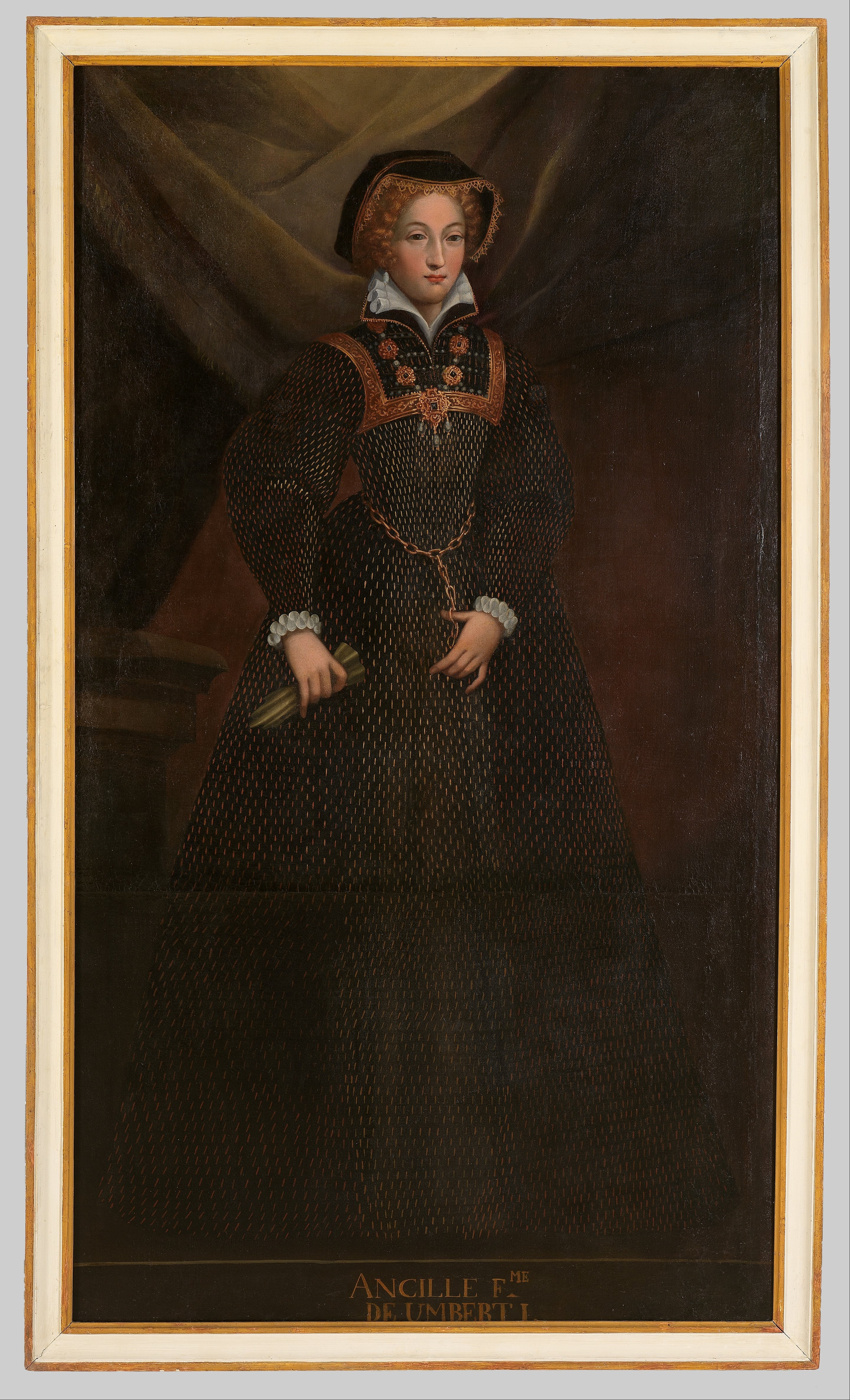 Ritratto di Ancilla moglie di Umberto I - Google Art Project
