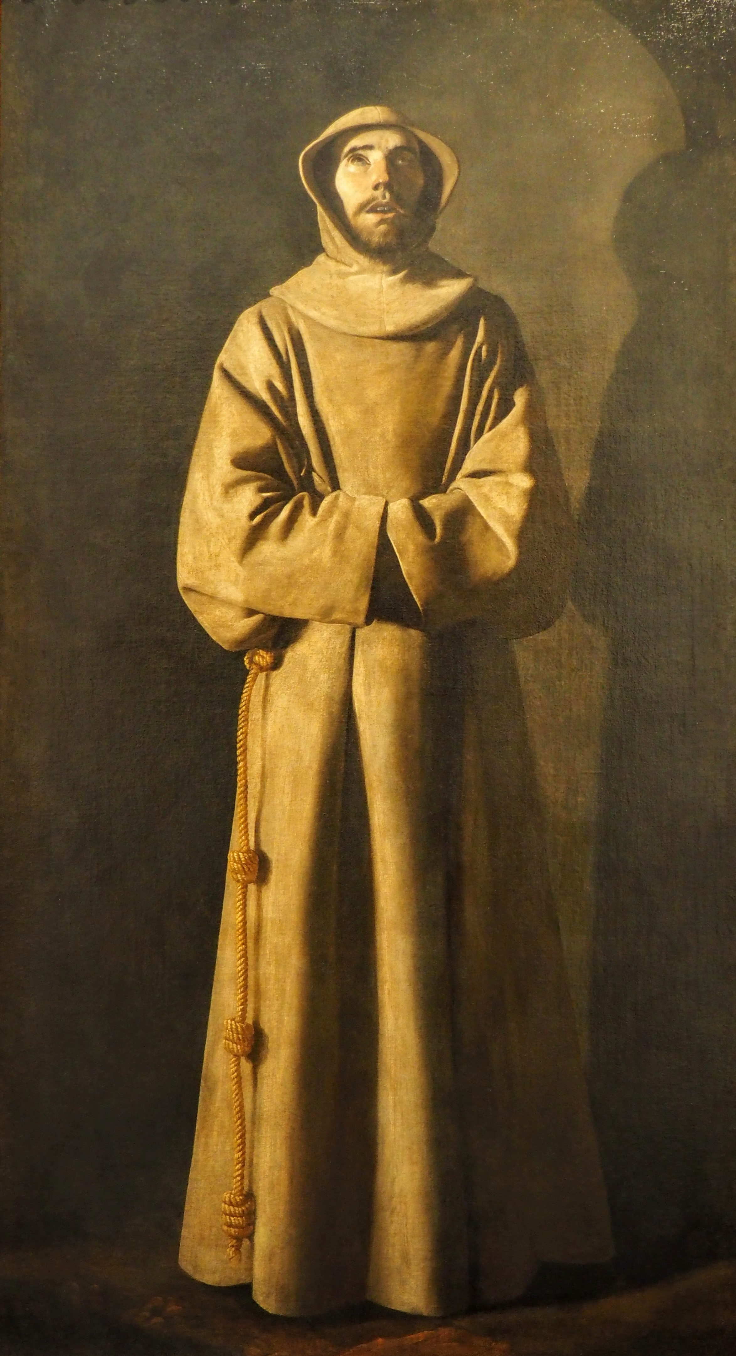 Saint François d'Assise par Francisco de Zurbaran