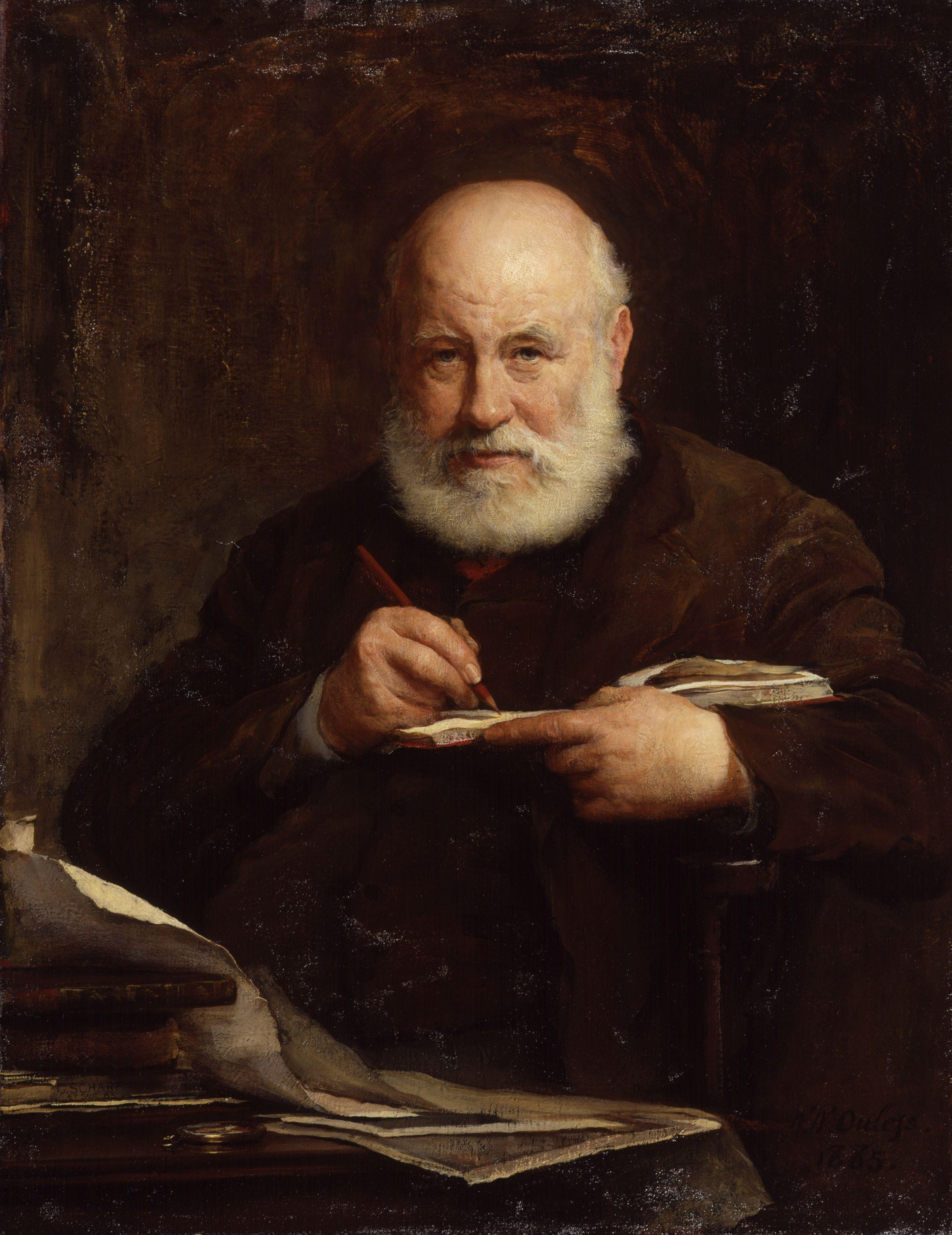Sir George Scharf by Walter William Ouless