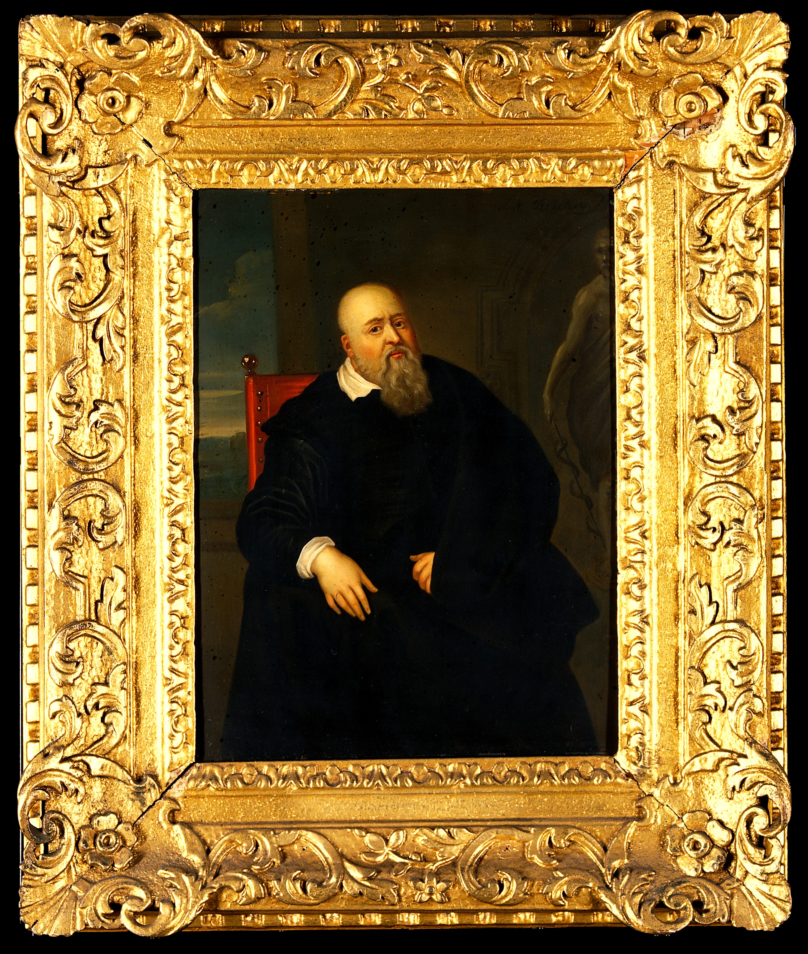 Sir Theodore Turquet de Mayerne (1573-1655), physician. Oil Wellcome V0017969