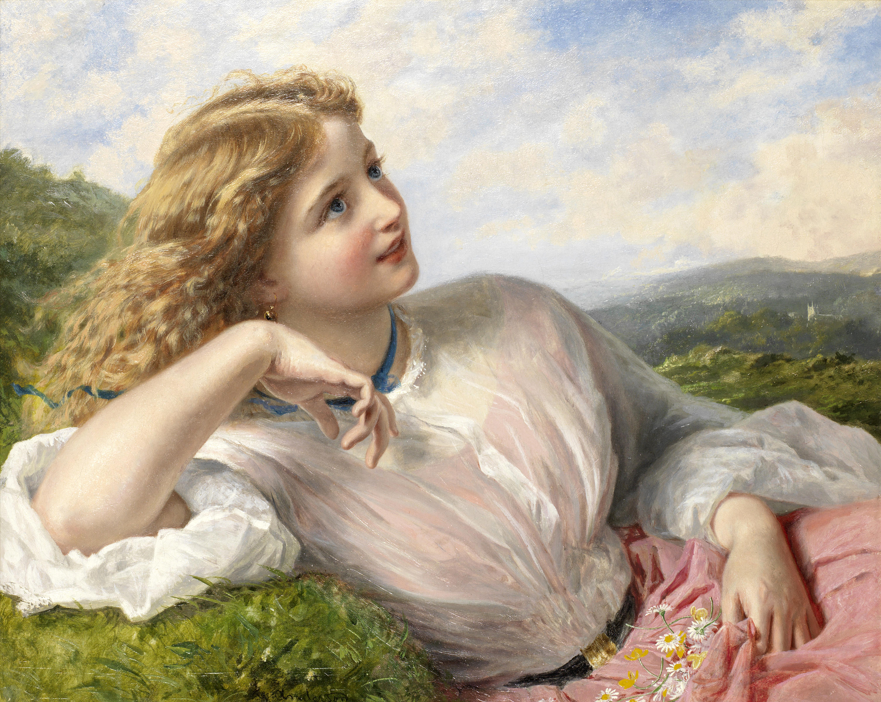 Sophie Anderson The song of the lark