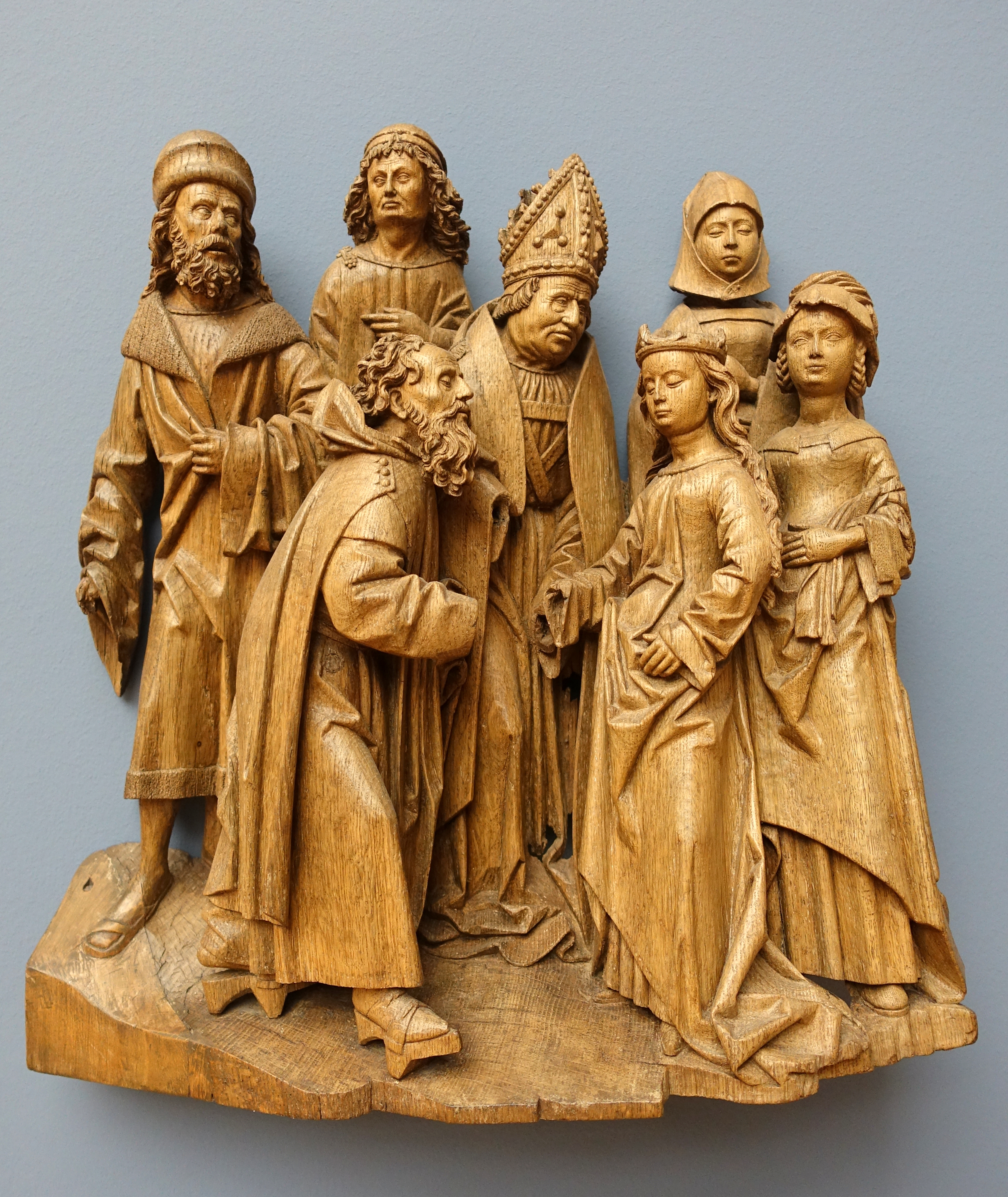 The Marriage of the Virgin, Northern Netherlands, c. 1490-1500, oak - Bode-Museum - DSC03187
