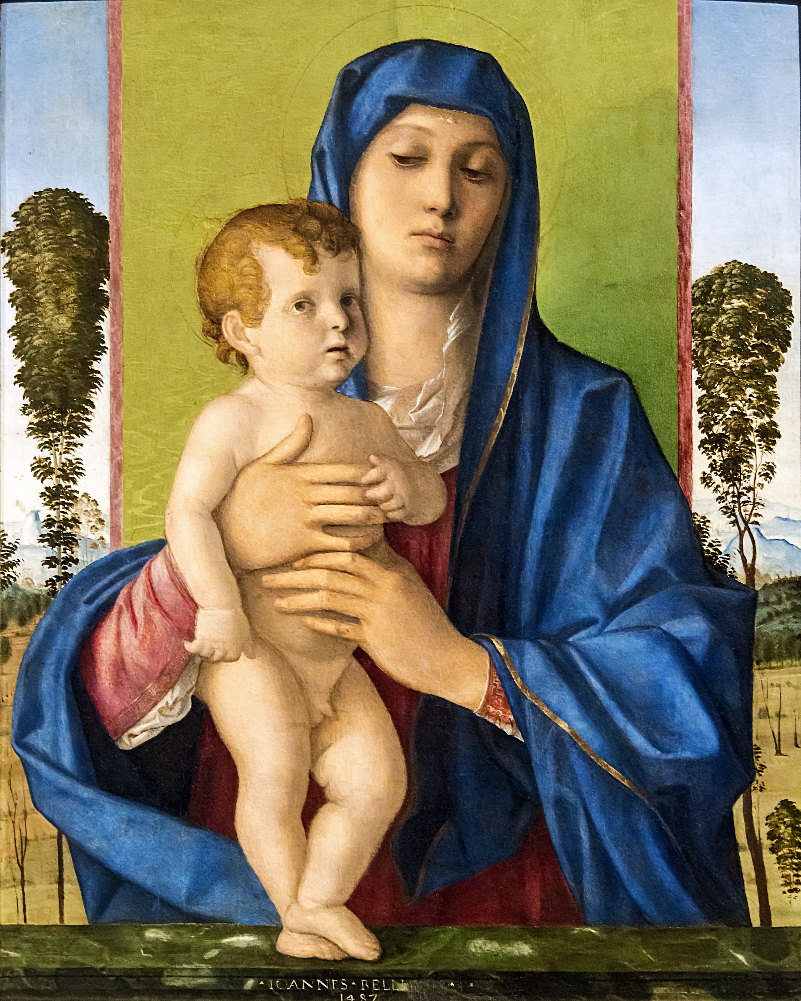 Accademia - Madonna degli Alberetti - Giovanni Bellini