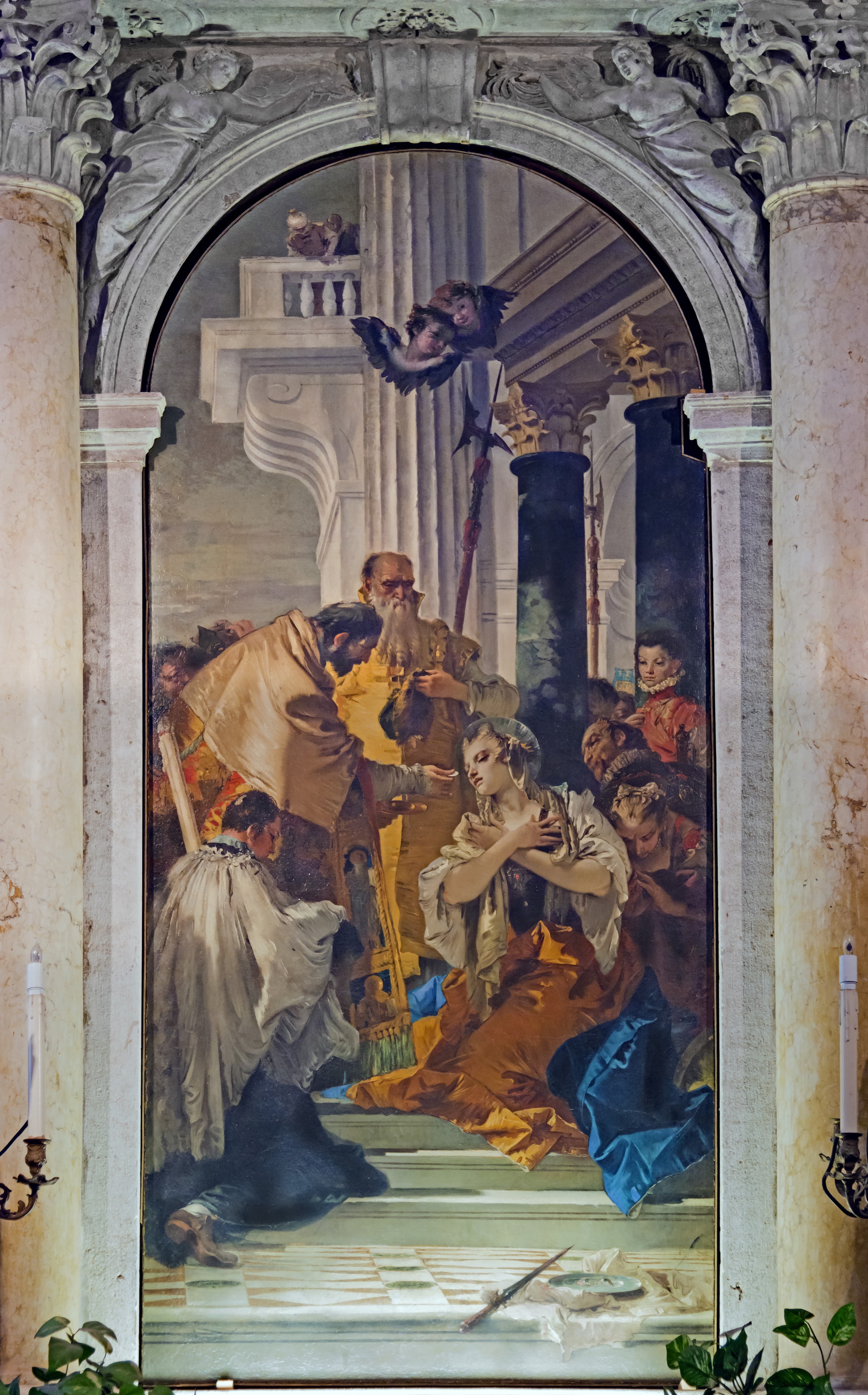 Comunione di santa Lucia - Giambattista Tiepolo
