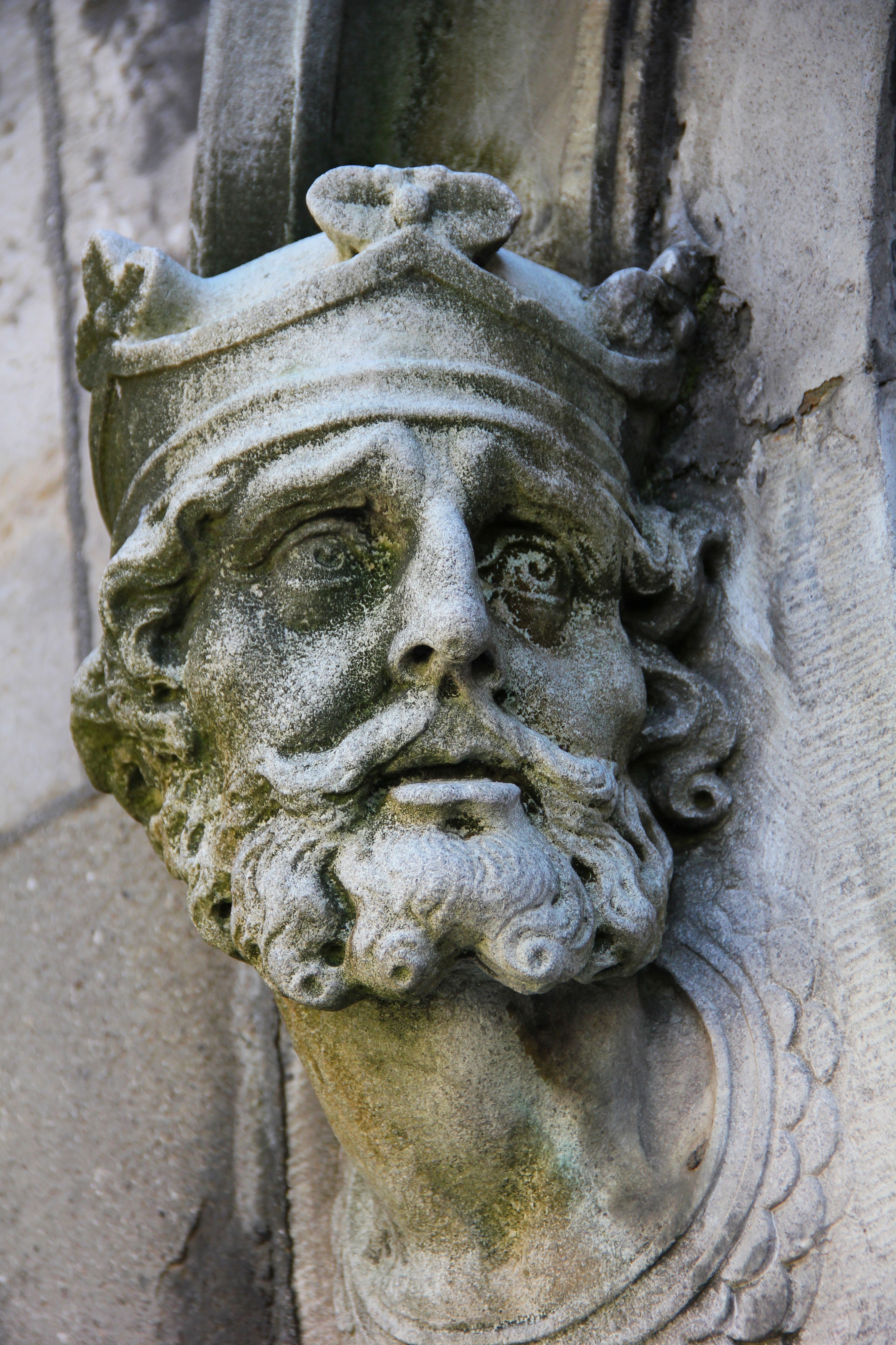 Dublin Castle Chapel Royal Sculpture of King Brian Boru