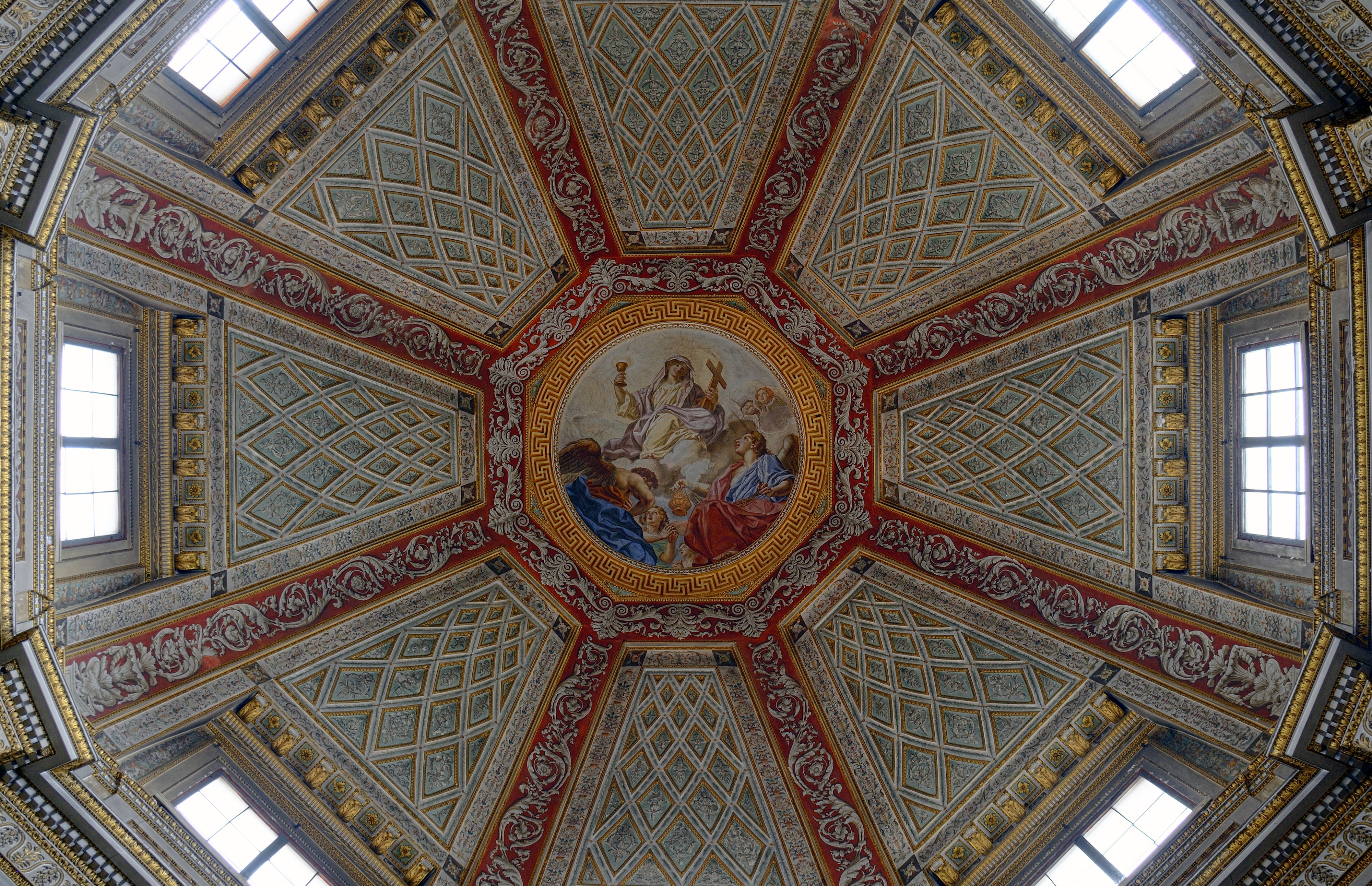 Duomo (Mantua) - Left chapel ceiling
