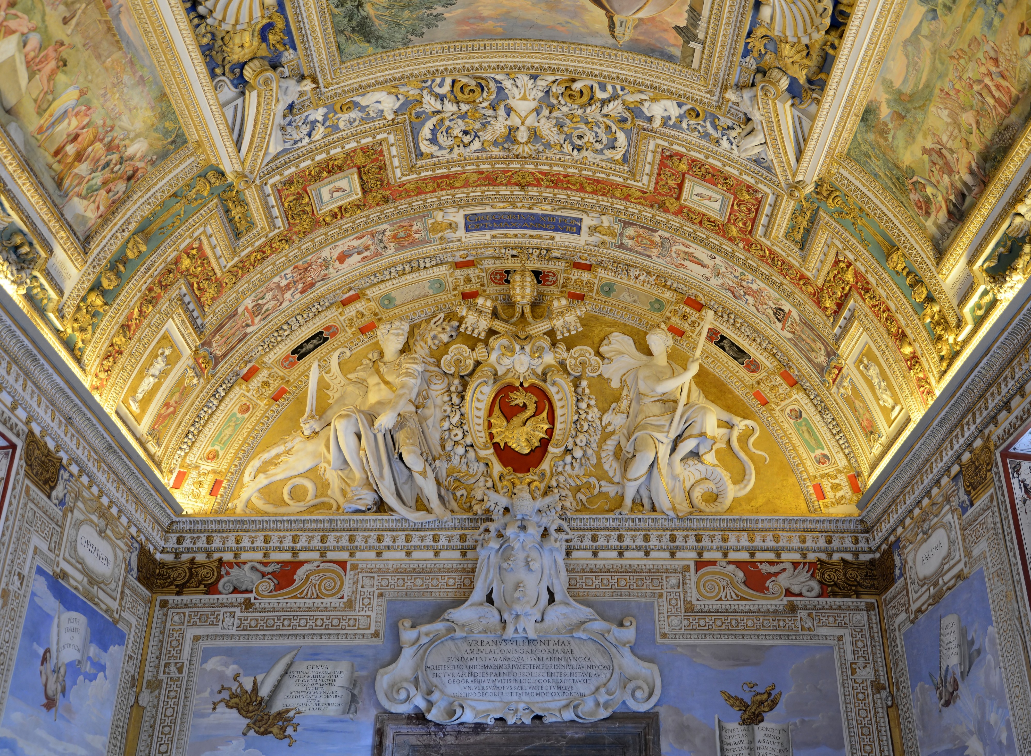 Galleria delle carte geografiche (Vatican Museums) September 2015-1a