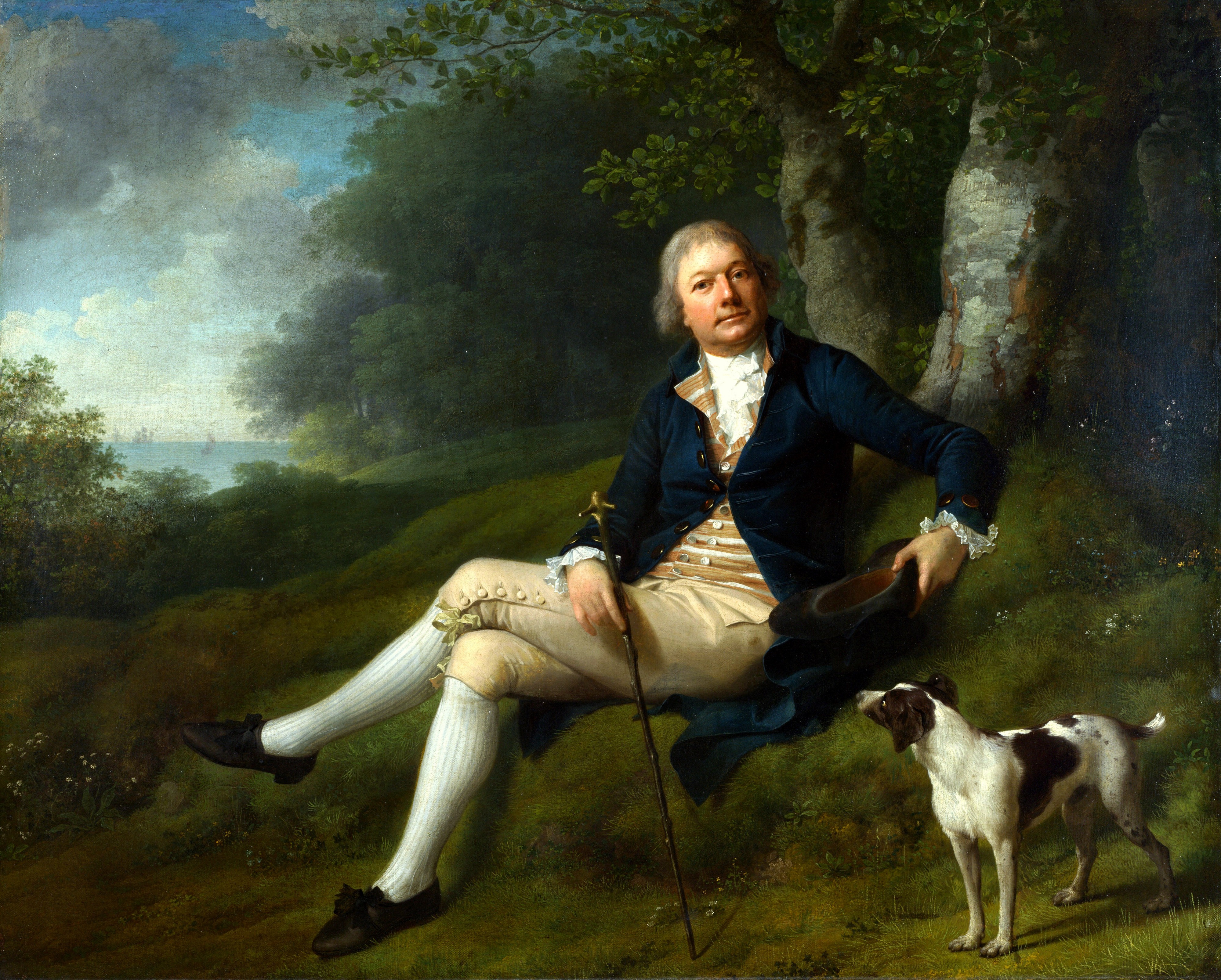 Jens Juel - Portrait of Joseph Greenway (1788)