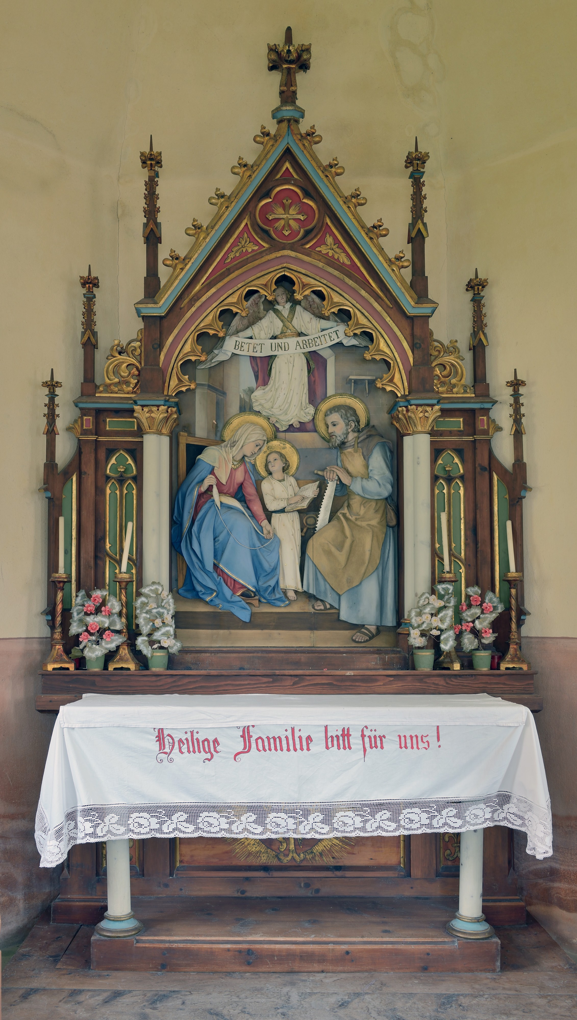 Kapelle Heilige Familie Altar Villnöß