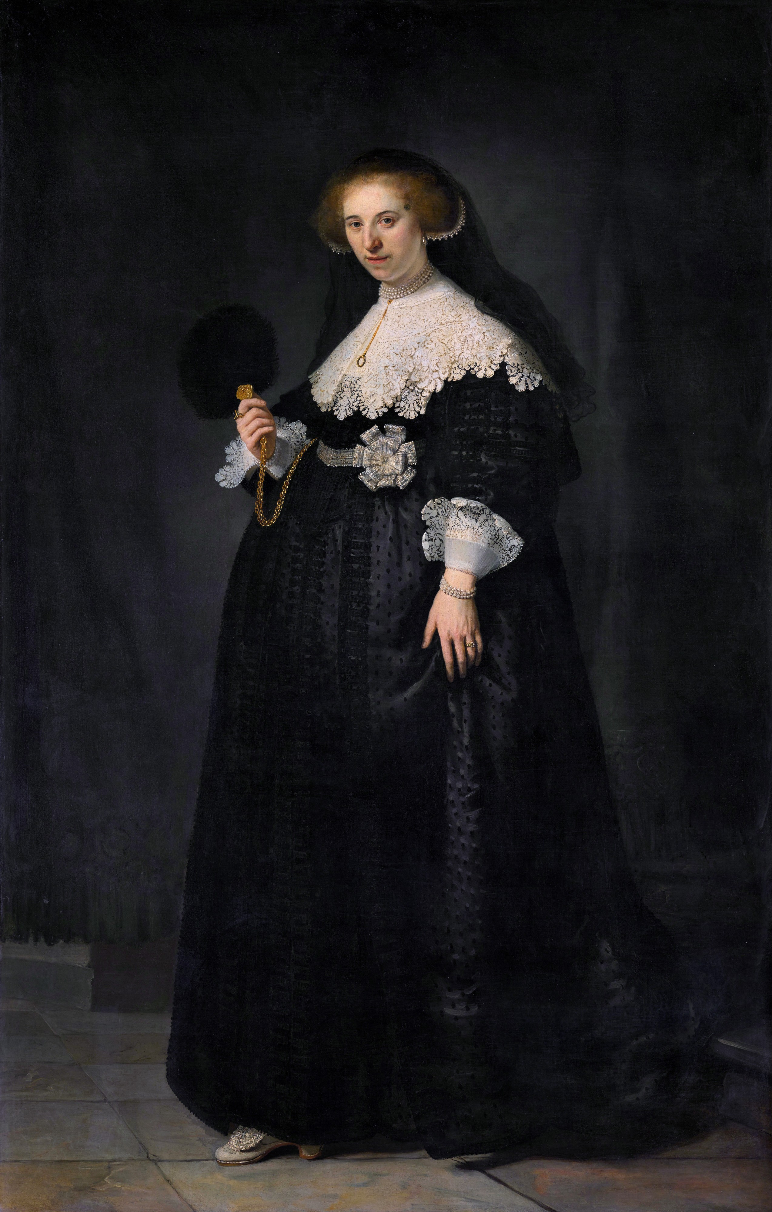 Oopjen Coppit (1611-1689), by Rembrandt