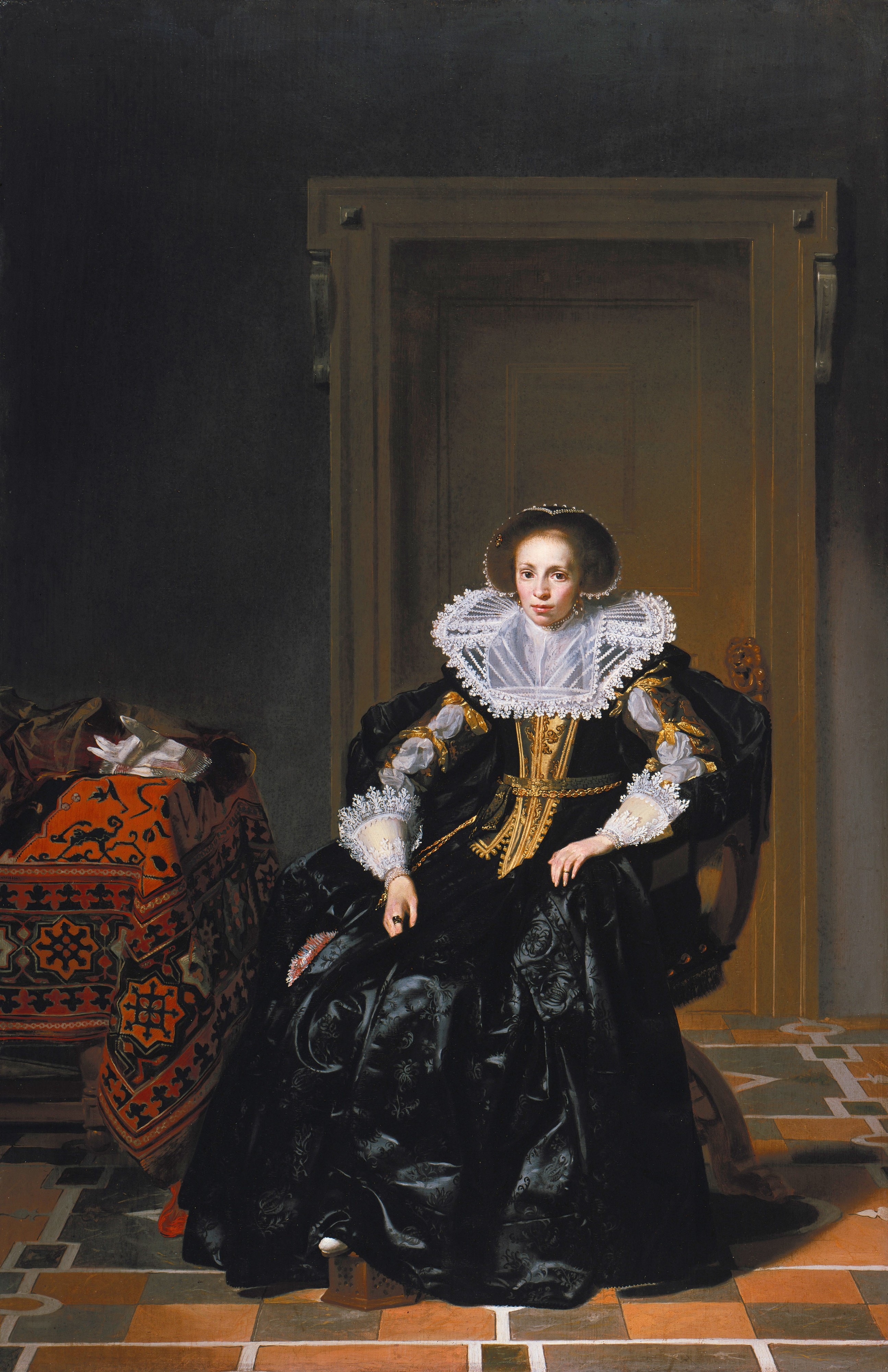 Thomas de Keyser - Portrait of a Lady - Google Art Project