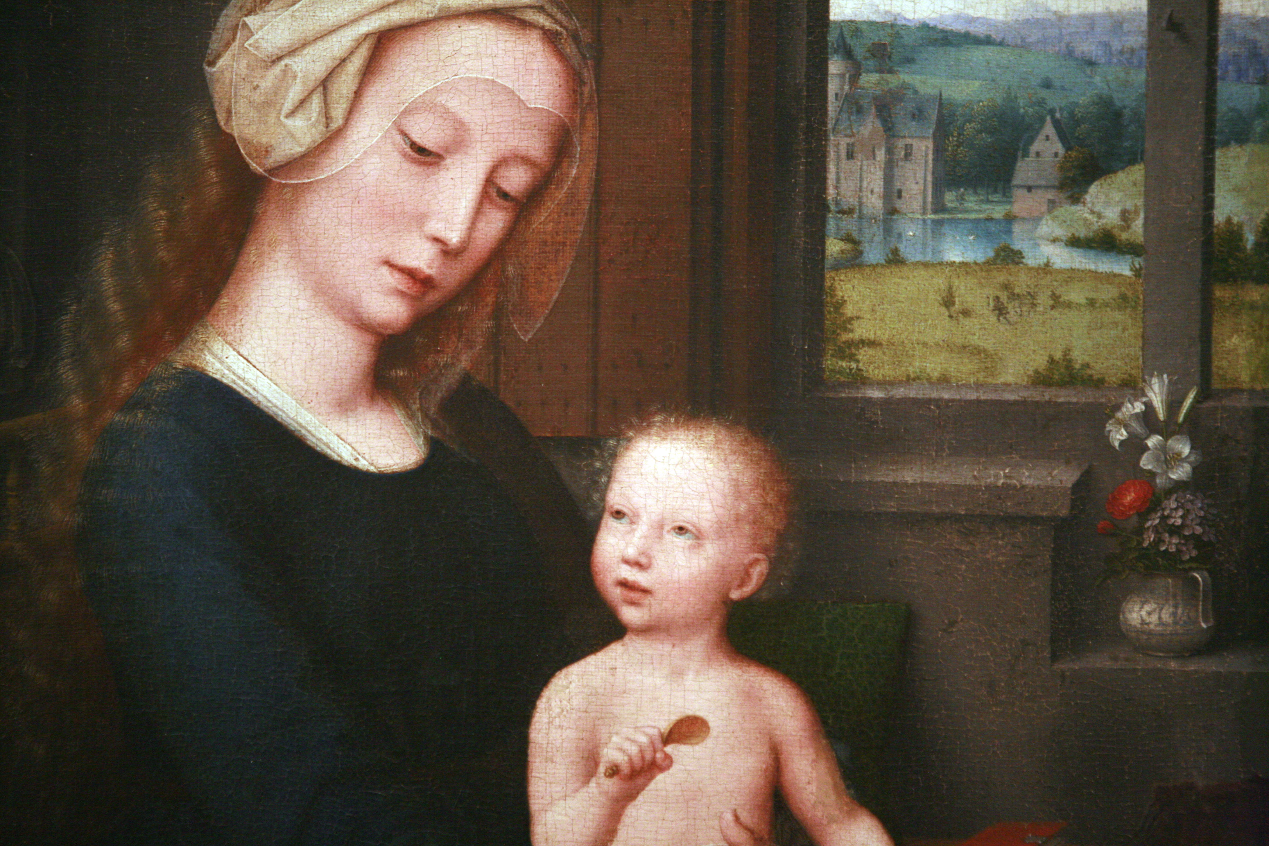 Virgin and Child with the Milk Soup mg 9904