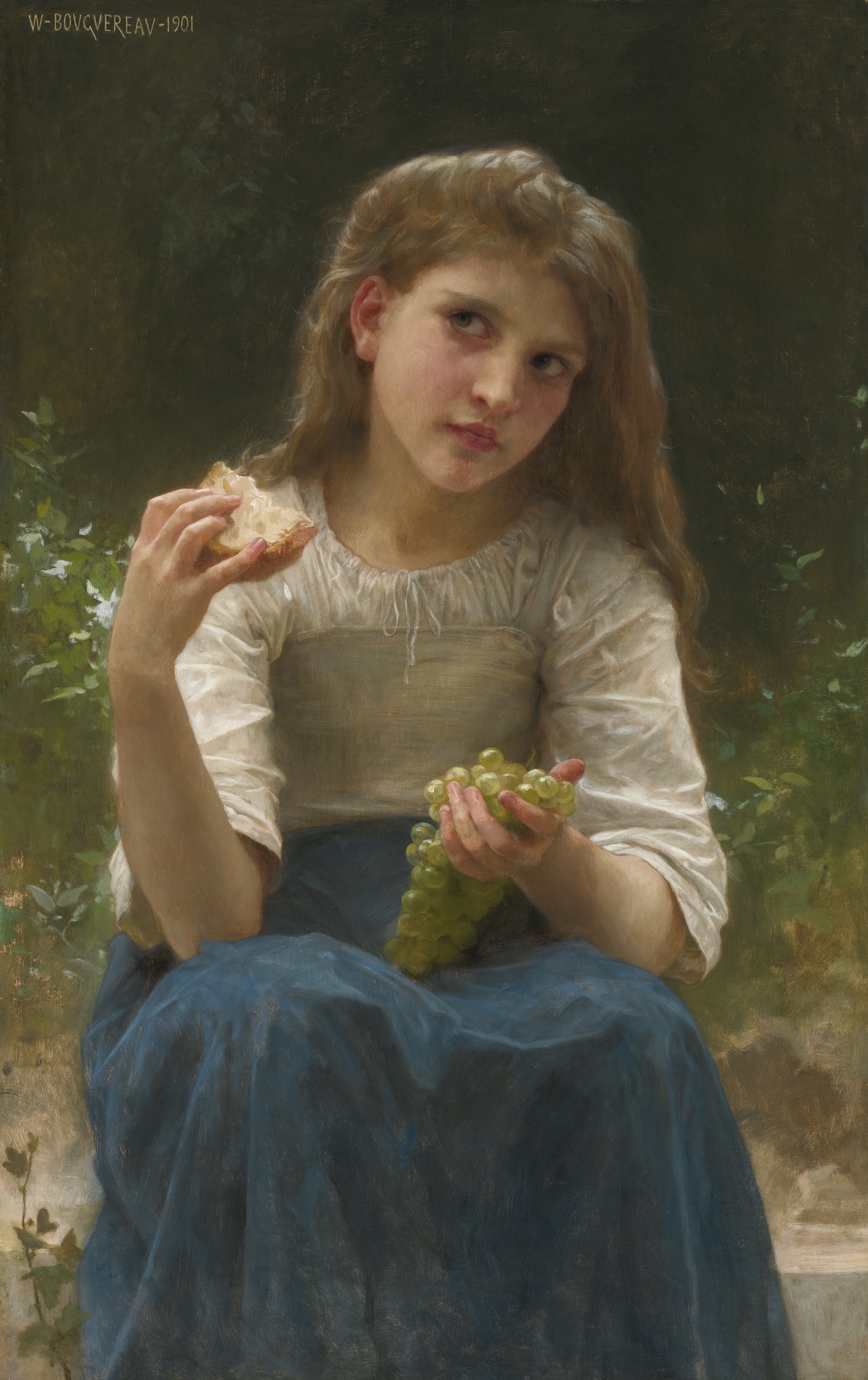 William-Adolphe Bouguereau (1825-1905) - LE GOÛTER (1901)