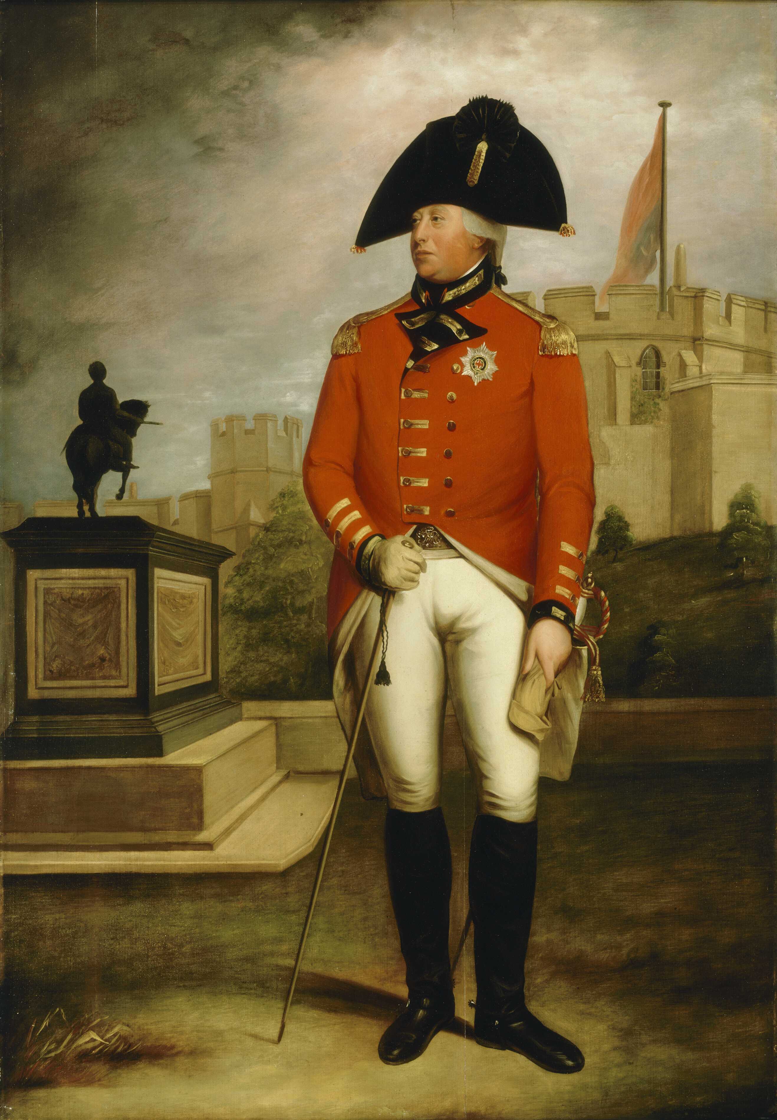 William Beechey - George III. (National Maritime Museum)