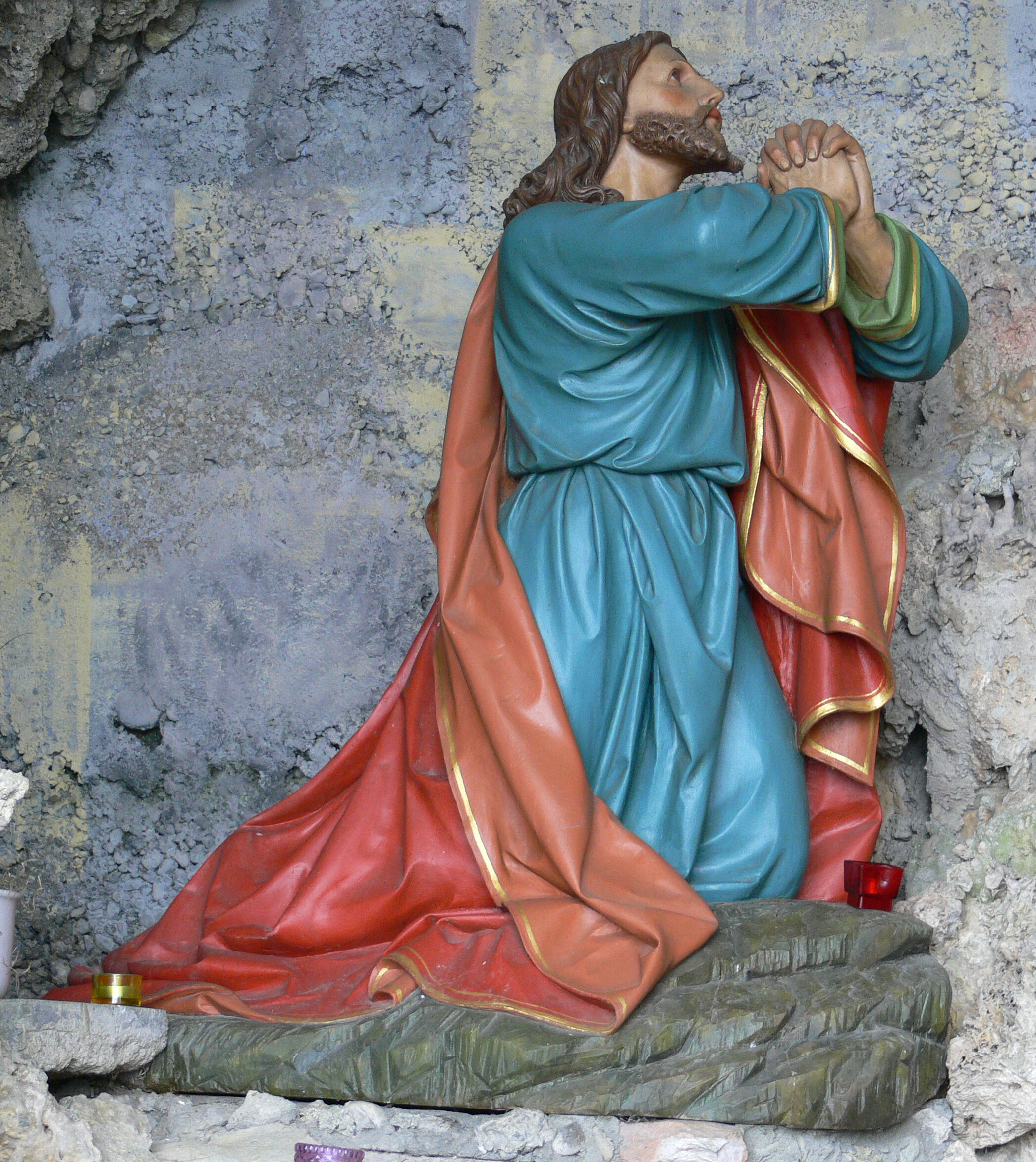Wolketsweiler Ölberg Detail Jesus