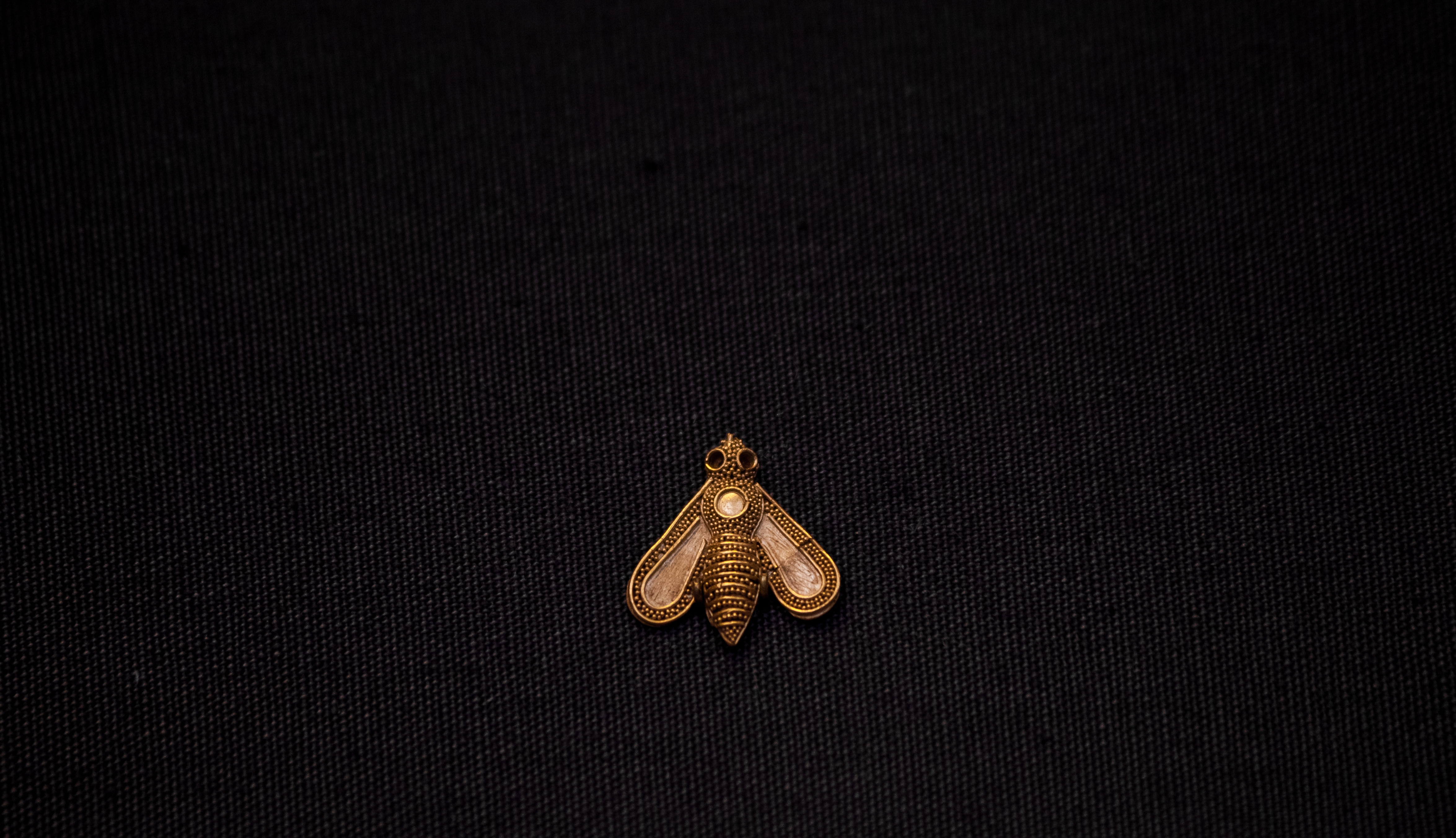 Bee sheet gold ornament, British Museum, London, GB IMG 6443 edit