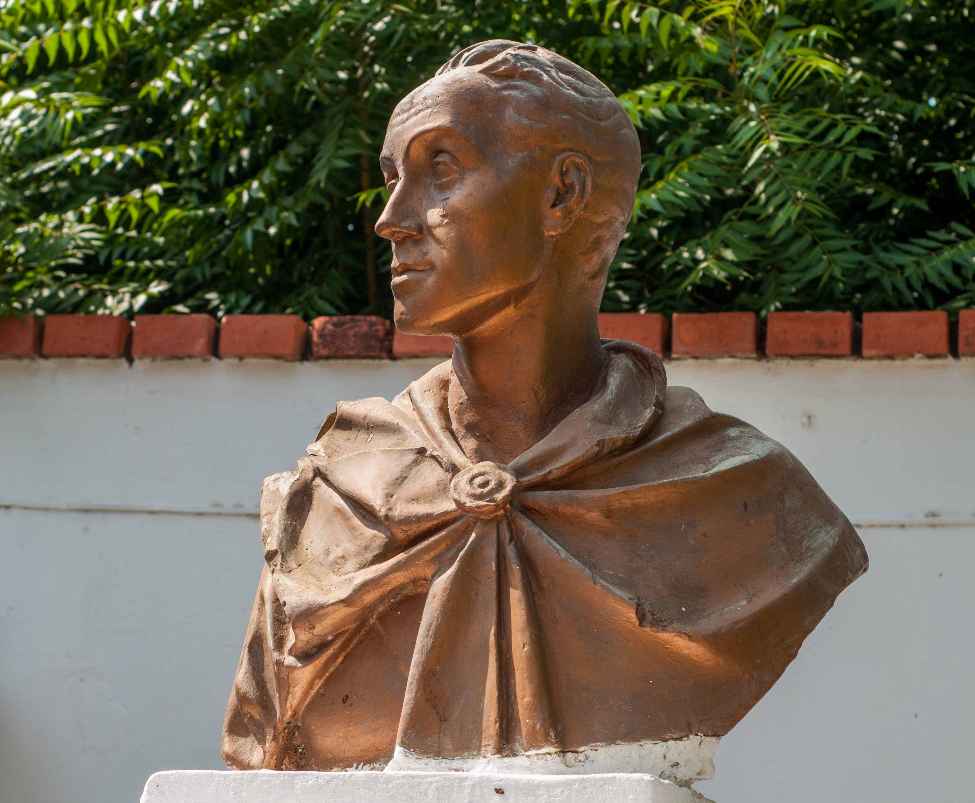 Bust of the Liberator Simon Bolivar