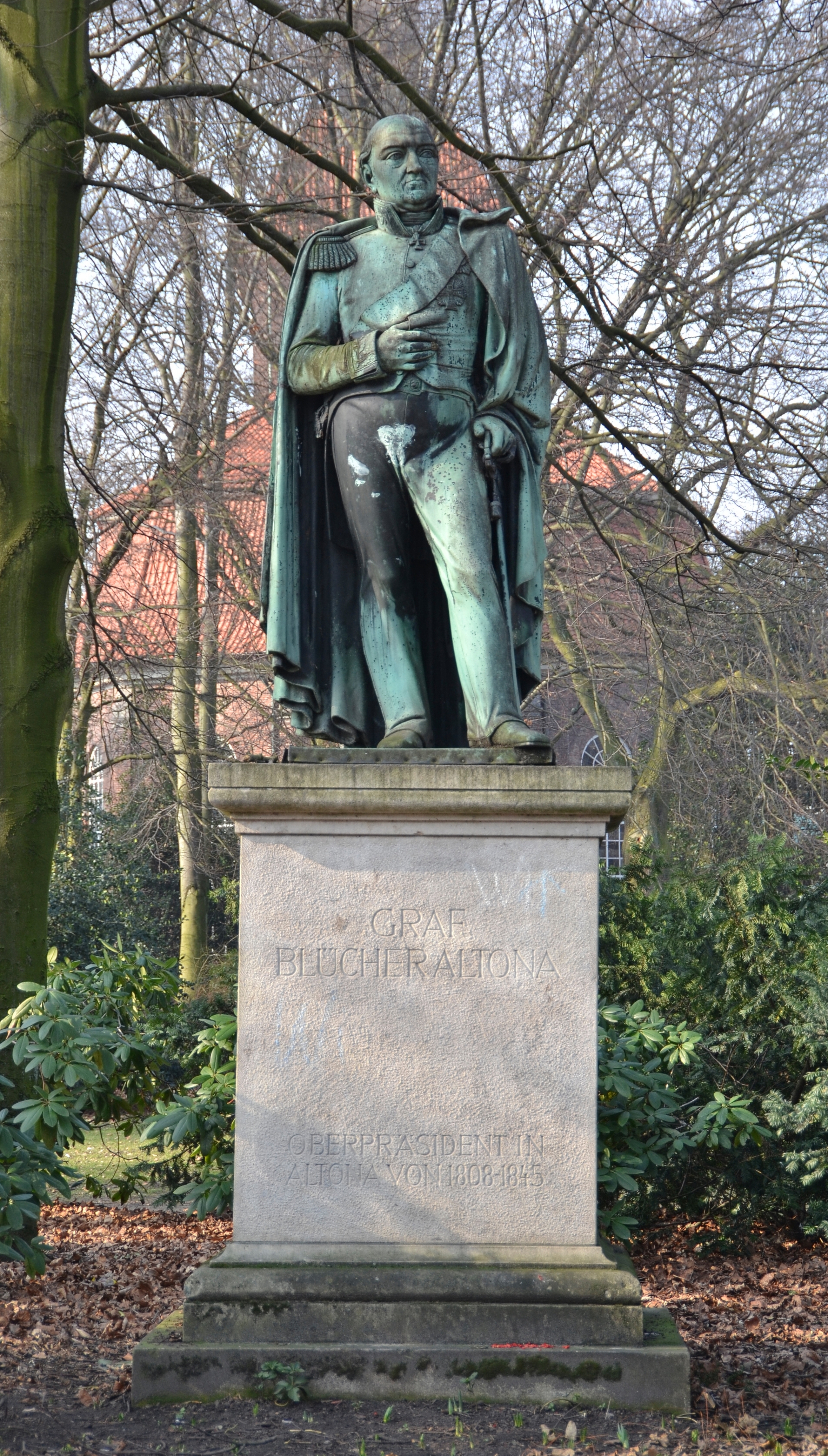Conrad Daniel von Blücher-Altona Denkmal, Hamburg-Altona