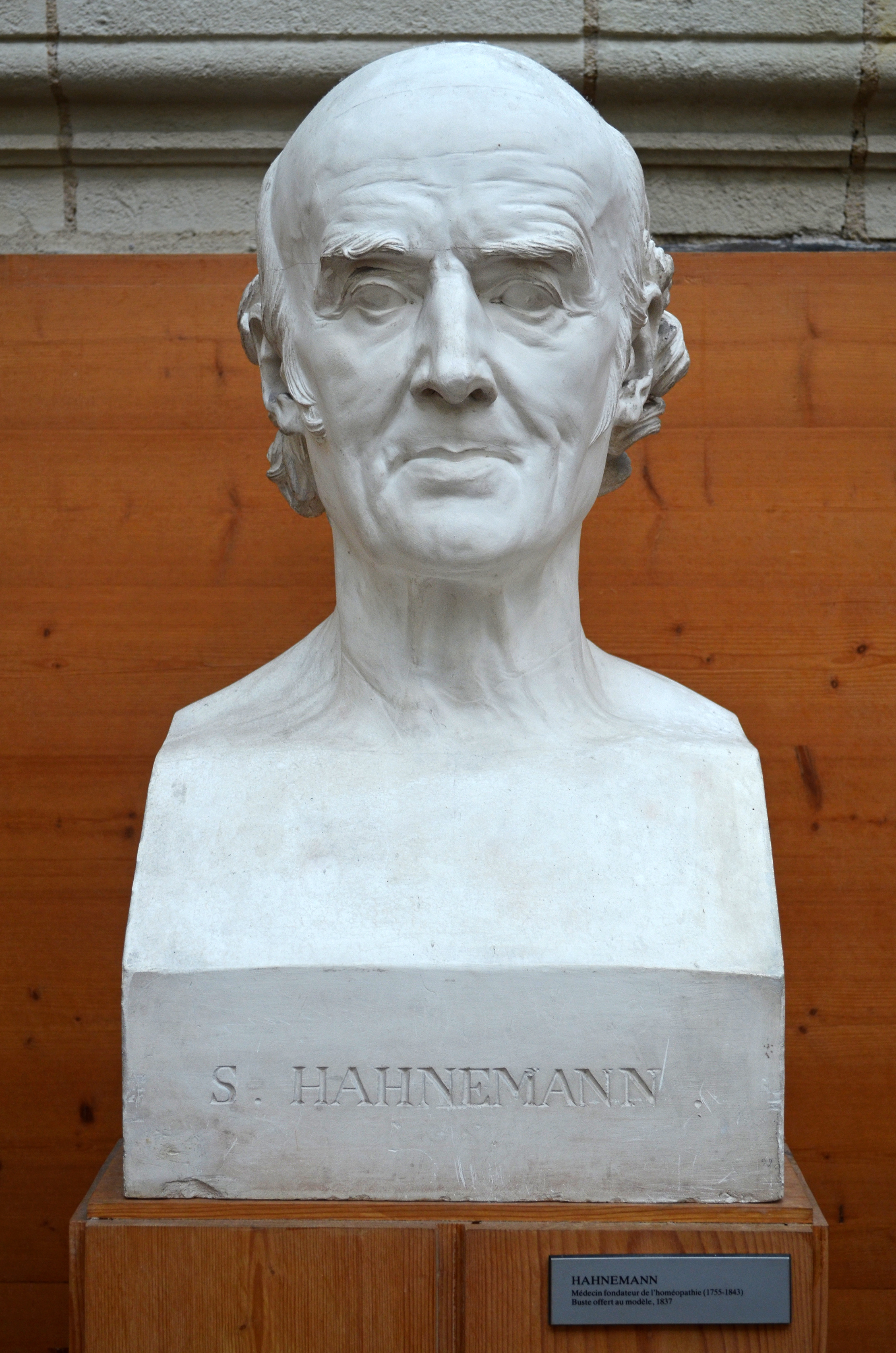 David d'Angers - Samuel Hahnemann bust