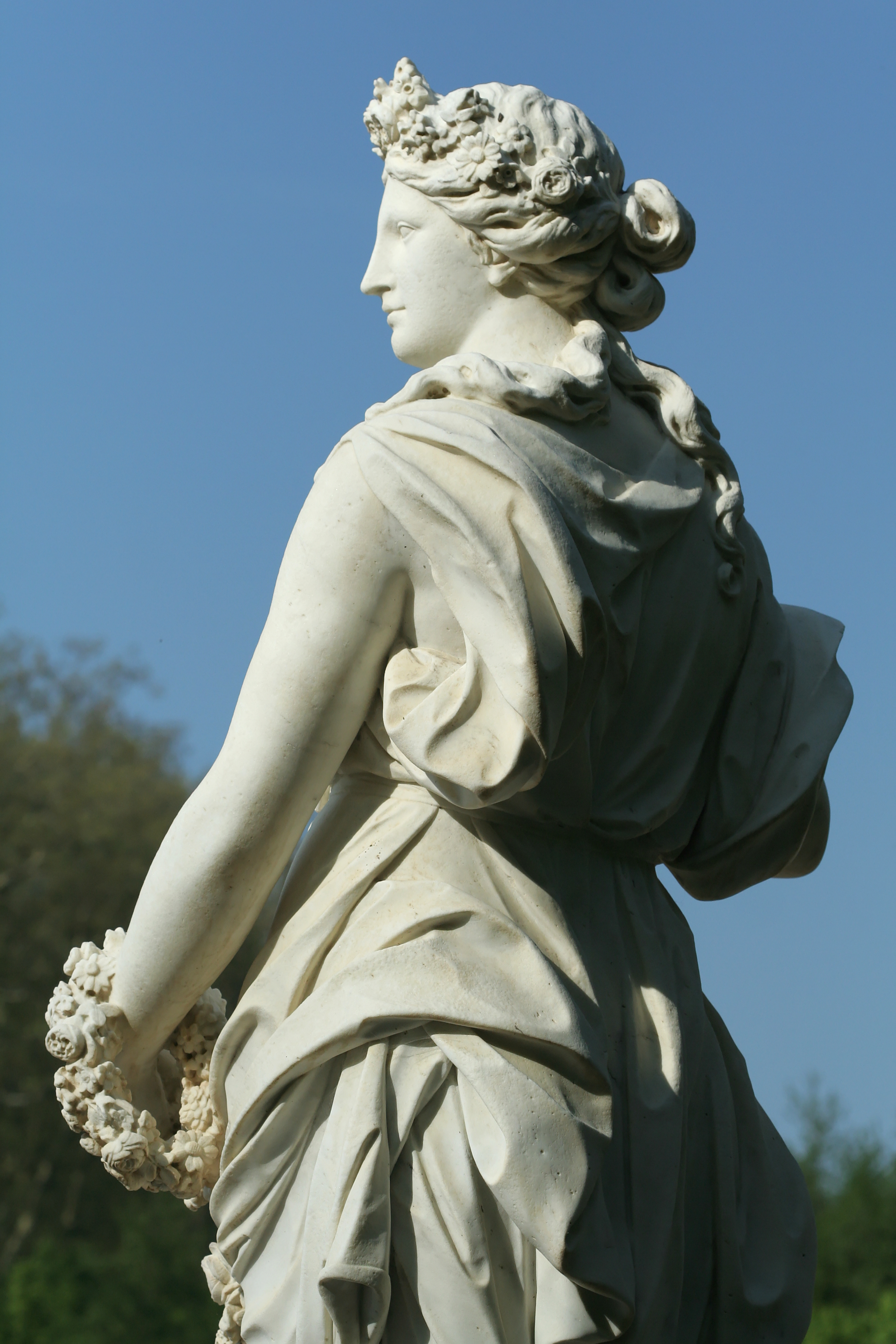 Parc de Versailles, demi-lune du bassin d'Apollon, Printemps, Marc Arcis & Simon Mazière 02
